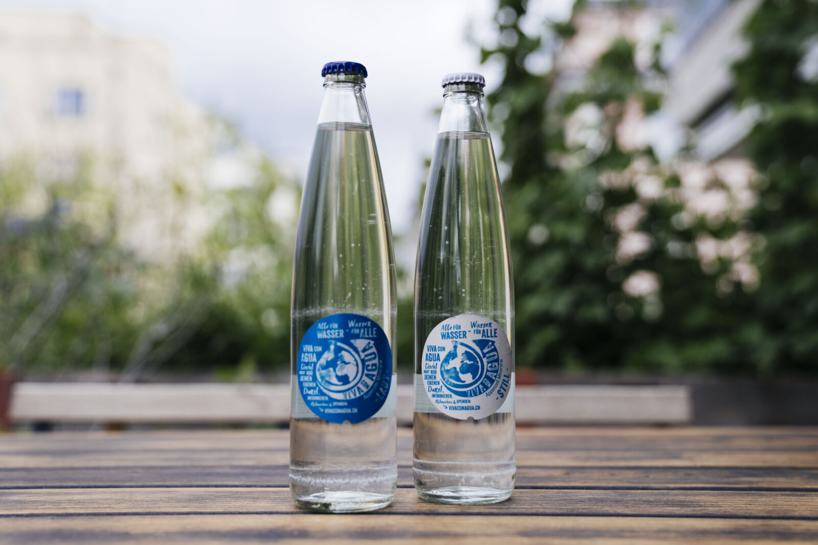 Das Viva con Agua Mineralwasser