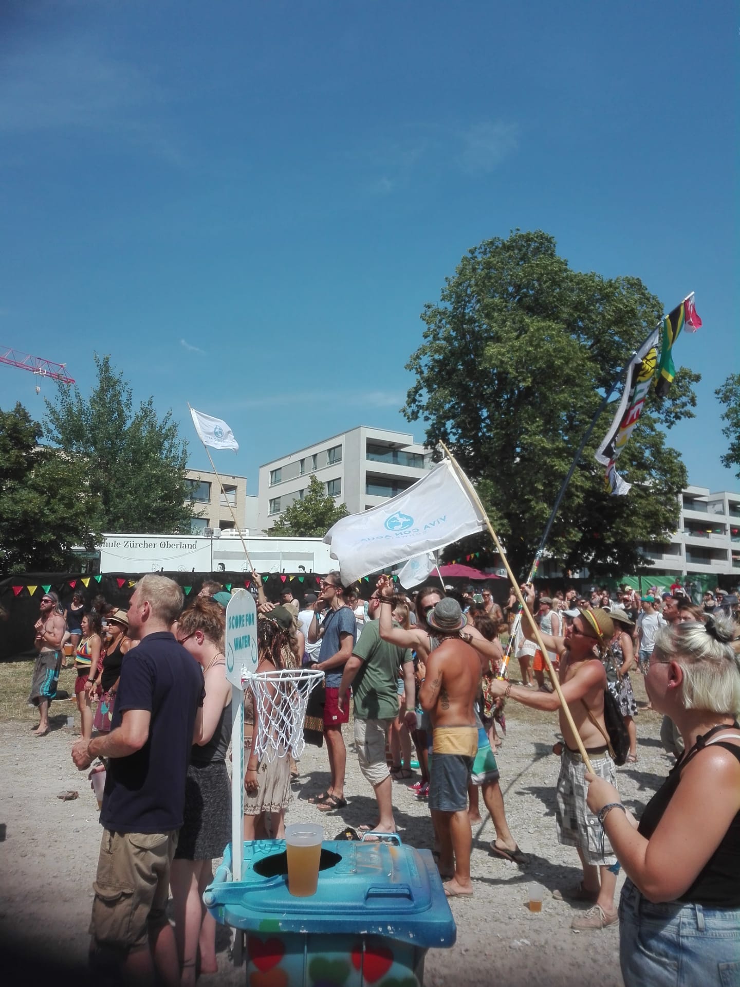 Viva con Agua am Reeds Festival Viva con Agua